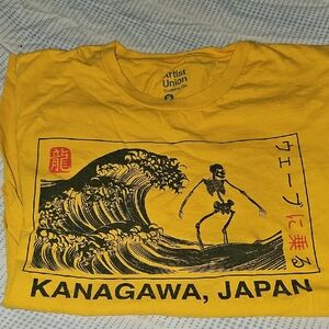 Artist Union Yellow Graphic Tee